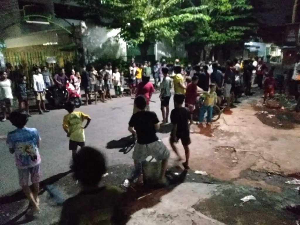 Abaikan Prorokol Kesehatan, Anak-anak di Surabaya Lakukan Balap Liar Sepeda Ontel