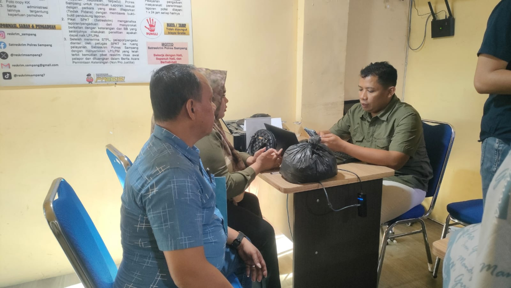 Korban Cabe Resmi Lapor Polisi